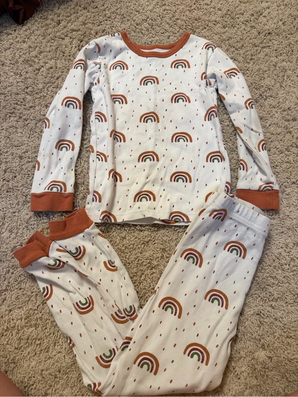 Organic cotton matching Pajamas set
